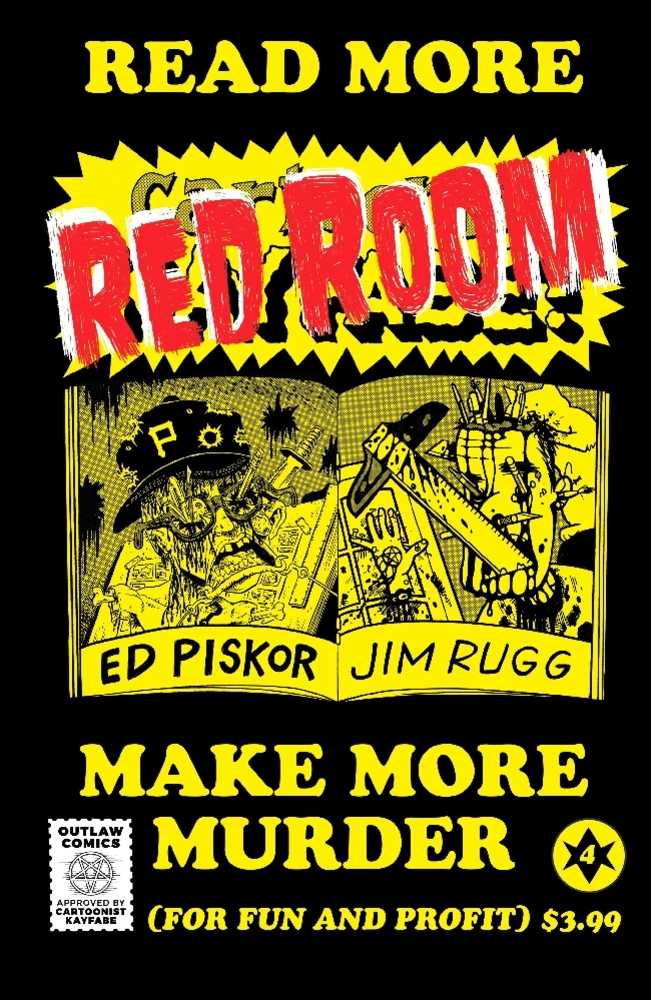 Red Room #4 Cover B 5 Copy Kayfabe Variant Edition