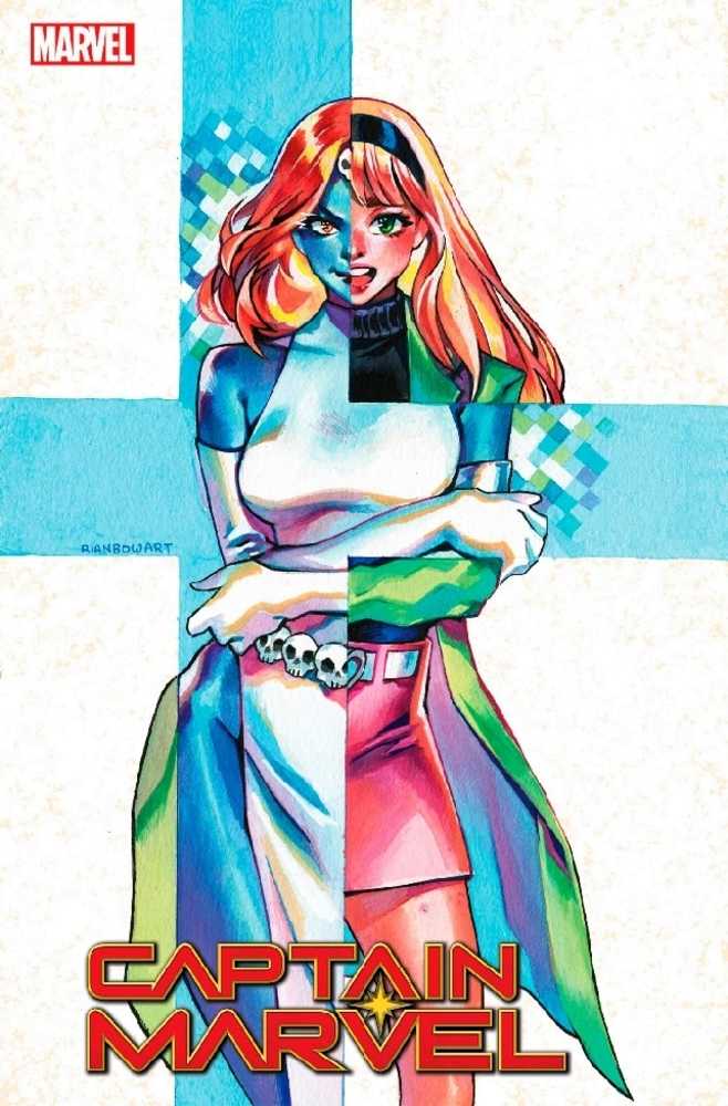 Captain Marvel #37 Gonzales X Gwen Variant