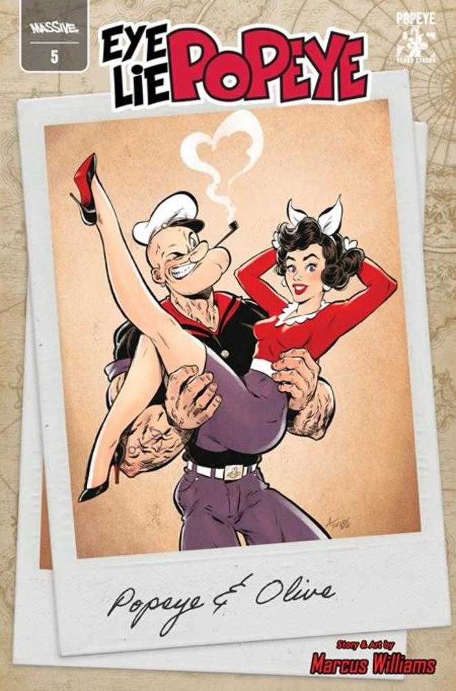 Eye Lie Popeye #5 (Of 5) Cover D Andrew Tarusov Variant
