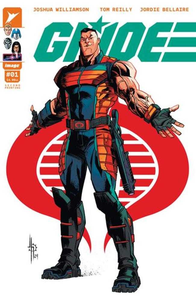 G.I. Joe (2024) #1 2nd Printing Cover B Cobra Howard