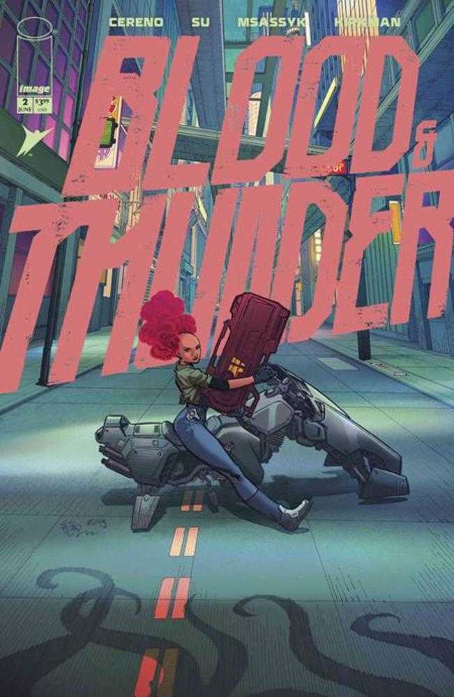 Blood & Thunder #2 Cover A Ej Su & Msassyk (Mature)