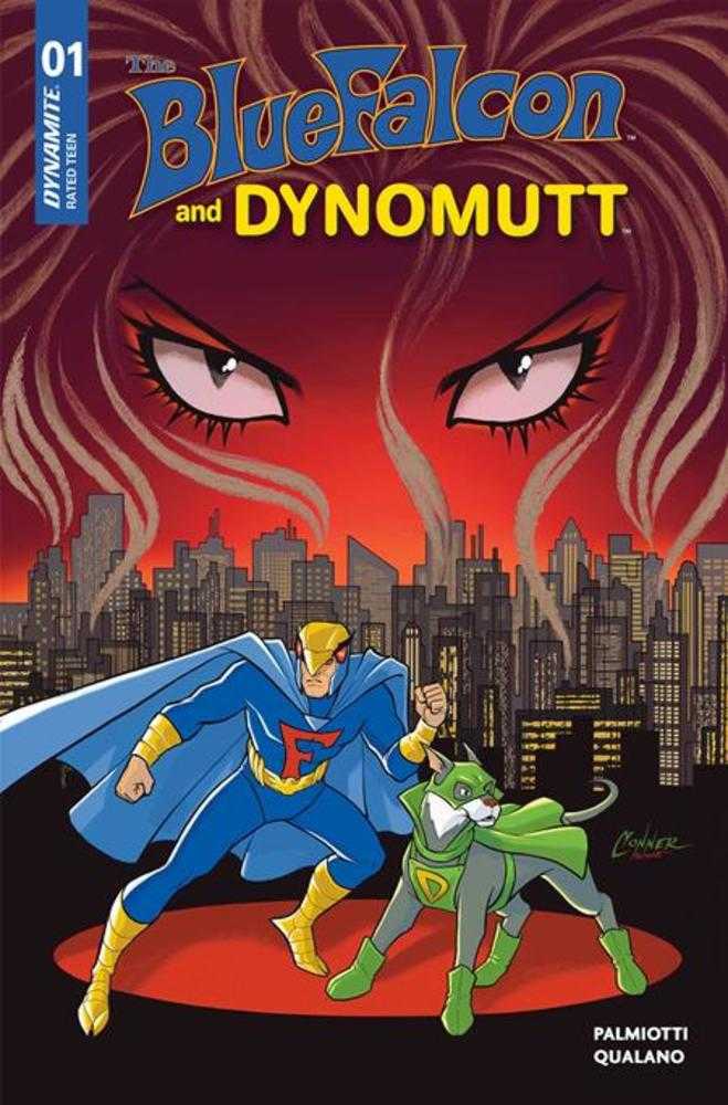 Blue Falcon & Dynomutt #1 Cover R Inc 1:5 Amanda Conner Foil Foc Bonus Variant