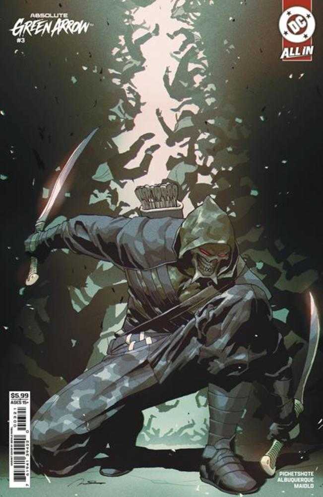 Absolute Green Arrow #3 (Of 6) Cover B Gerald Parel Card Stock Variant - PREORDER
