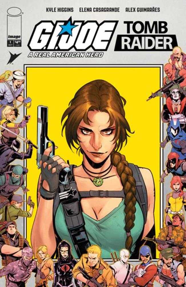 G.I. Joe A Real American Hero Tomb Raider #1 (Of 5) Cover F 1 in 100 Lorenzo Tammetta & Mike Spicer Foil Variant - PREORDER