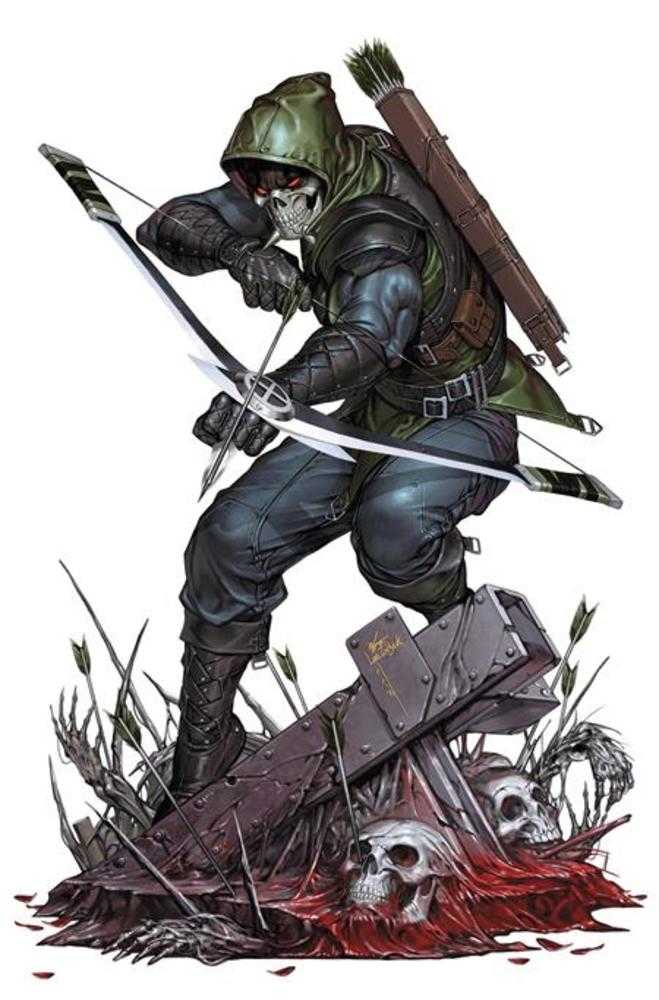 Absolute Green Arrow #6 (Of 12) Cover C Inhyuk Lee Card Stock Variant - PREORDER