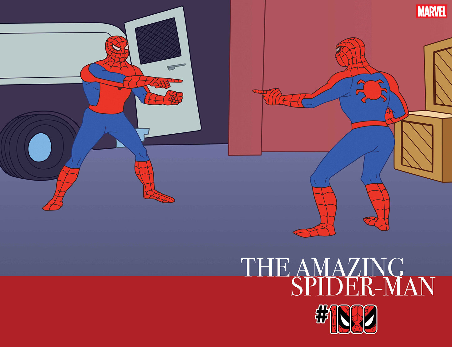 Amazing Spider-Man #1000 Marvel Animation Spider-Man 1967 Wraparound Variant - PREORDER