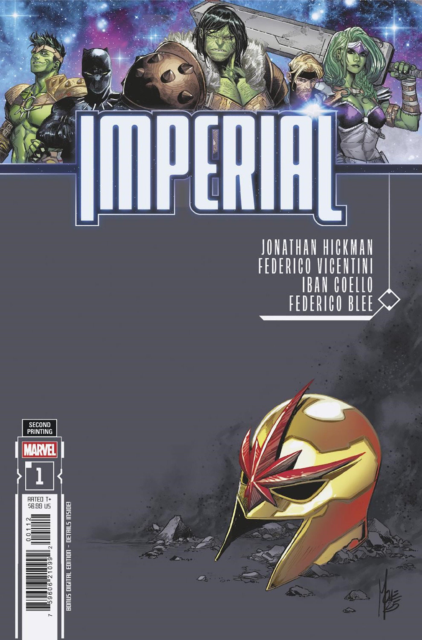 Imperial #1 Marco Checchetto 2 Nd Printing Variant