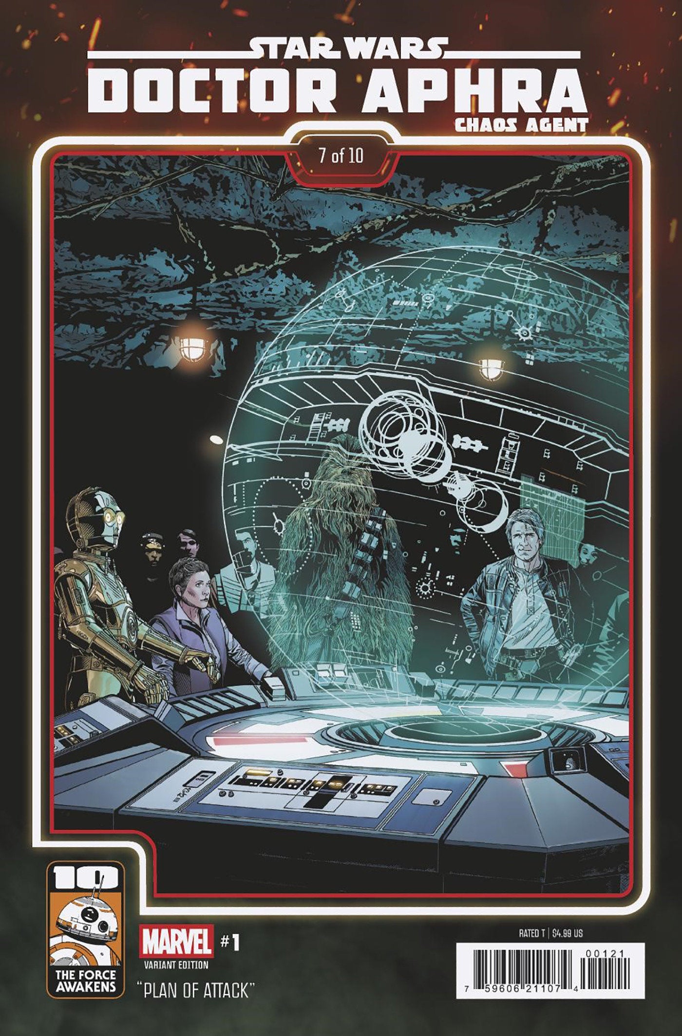 Star Wars: Doctor Aphra Chaos Agent #1 Chris Sprouse The Force Awakens 10 Th Anniversary Variant