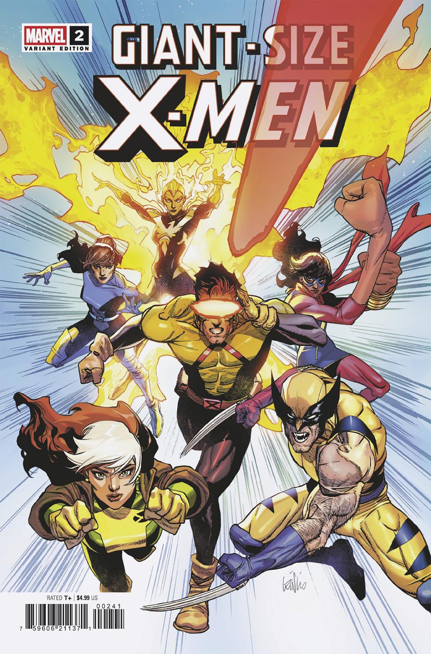 Giant Size X-Men #2 Leinil Yu Variant