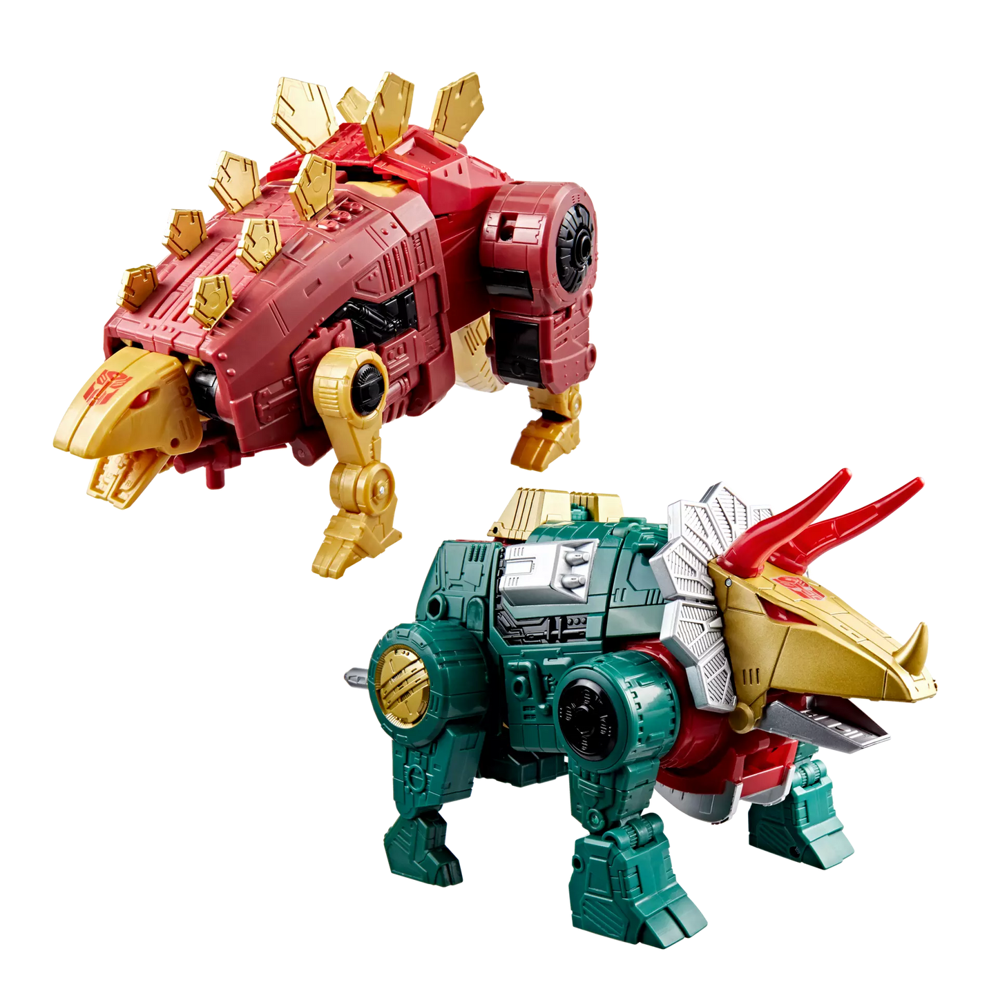 Transformers Age of the Primes G2 Universe Dinobot Slug and G2 Universe Dinobot Snarl