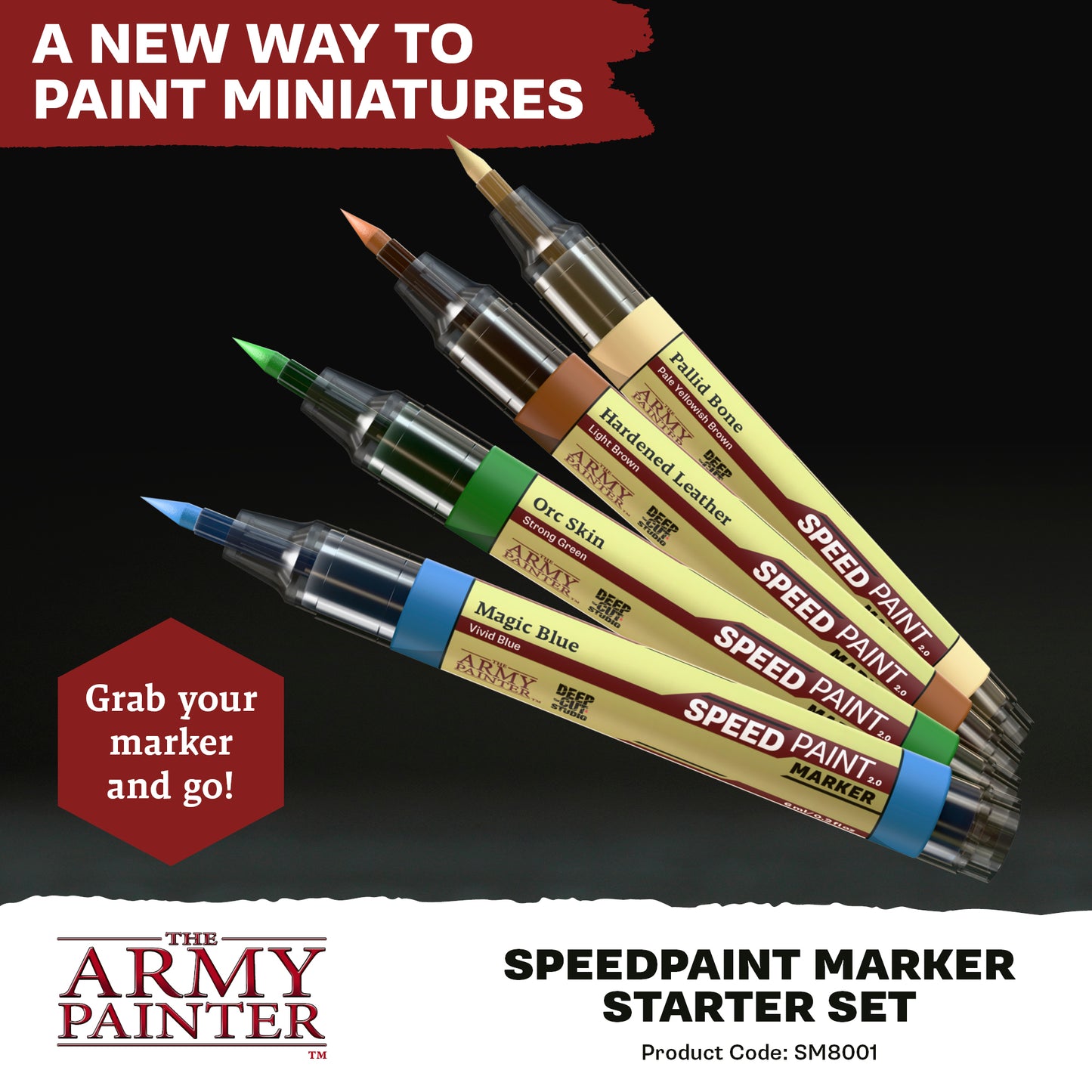 Army Painter Speedpaint Marker Starter Set