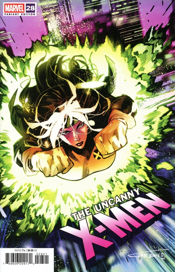 Uncanny X-Men #28 Domenico Carbone Rogue Variant