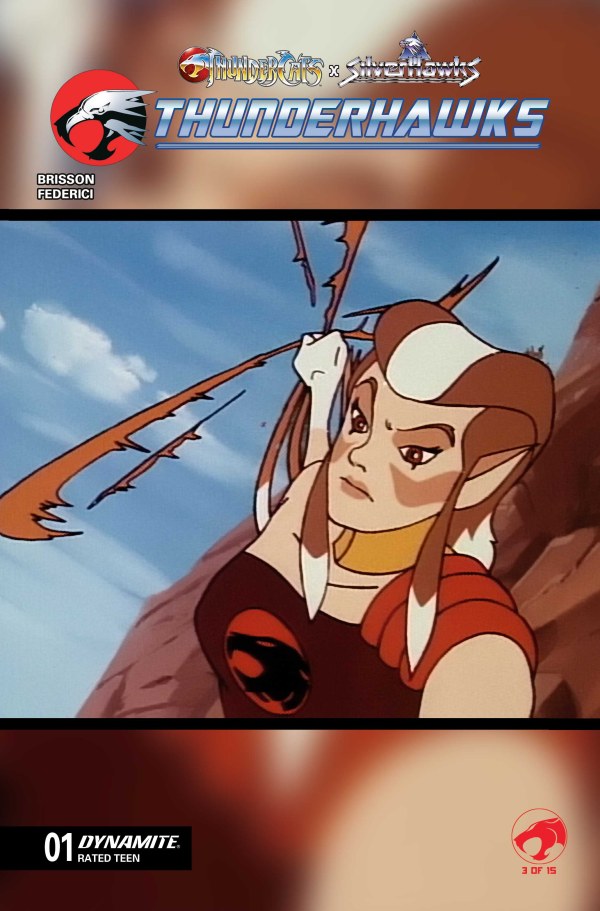 ThunderCats X SilverHawks: ThunderHawks #1 Cover E Animation Art Variant
