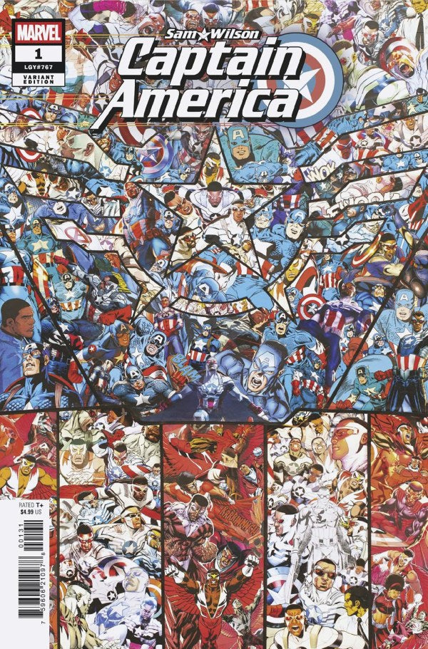 Sam Wilson: Captain America #1 Mr. Garcin Variant