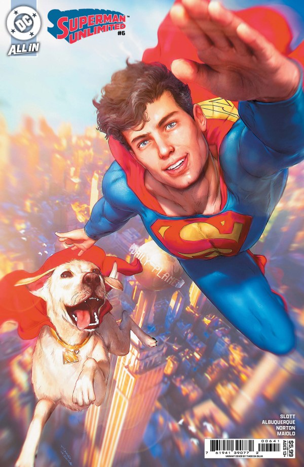 Superman Unlimited #6 Cover D Tiago da Silva Variant