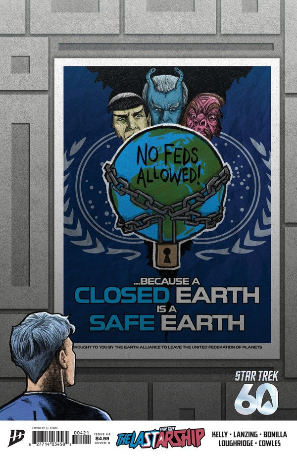 Star Trek: The Last Starship #4 Cover B J. J. Lendl Variant