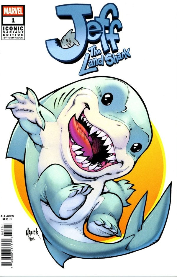 Jeff The Landshark #1 Todd Nauck Iconic Var