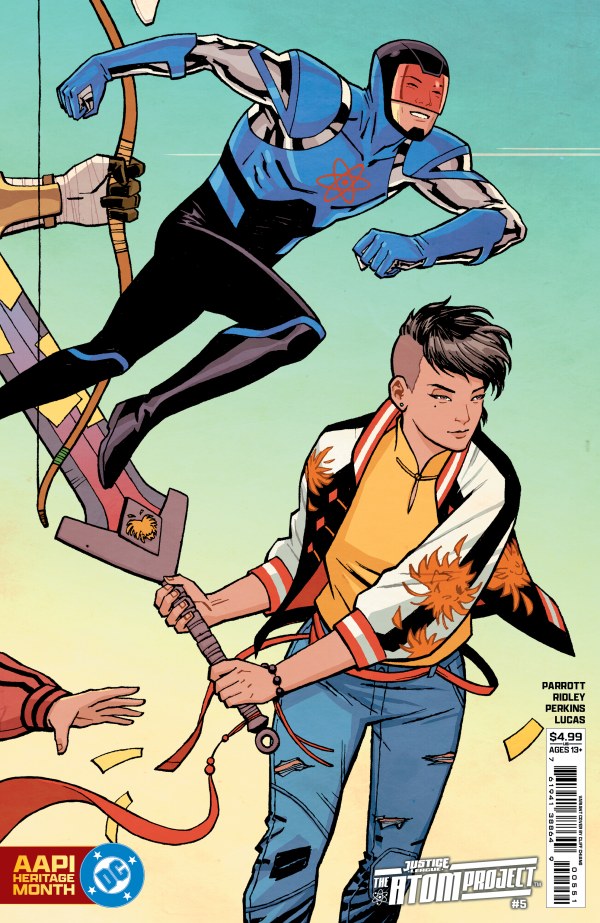 Justice League Atom Project #5 (Of 6) Cvr D Aapi Heritage