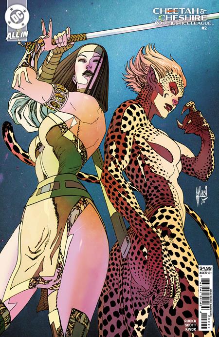 Cheetah & Cheshire Rob Justice League #2 (Of 6) Cvr C