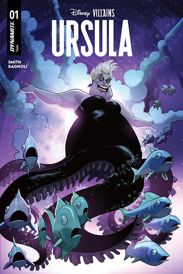 Disney Villains: Ursula #1 Cover C Bob Quinn Variant