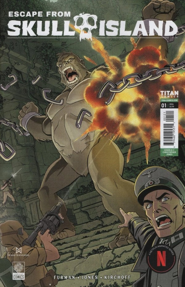 Escape from Skull Island #1 (of 4) Cvr B