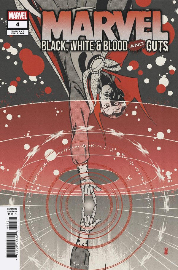 Marvel Black, White & Blood and Guts #4 Jorge Fornes Variant