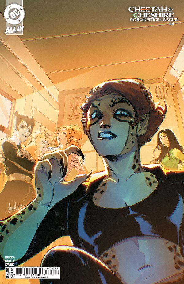 Cheetah & Cheshire Rob Justice League #4 (Of 6) Cover C