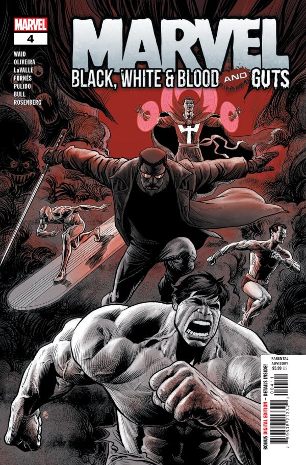 Marvel Black, White & Blood and Guts #4