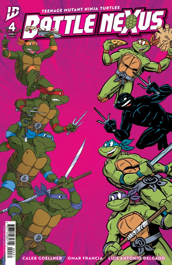 Teenage Mutant Ninja Turtles: Battle Nexus #4 Cover C Dan Schoening Variant
