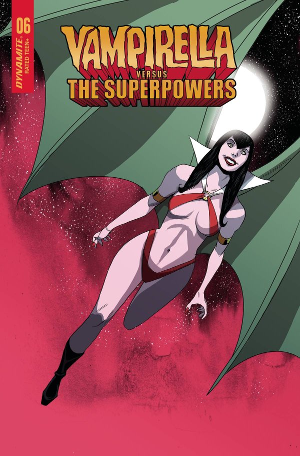 Vampirella vs. The Superpowers #6 Cover C Drew Moss Variant