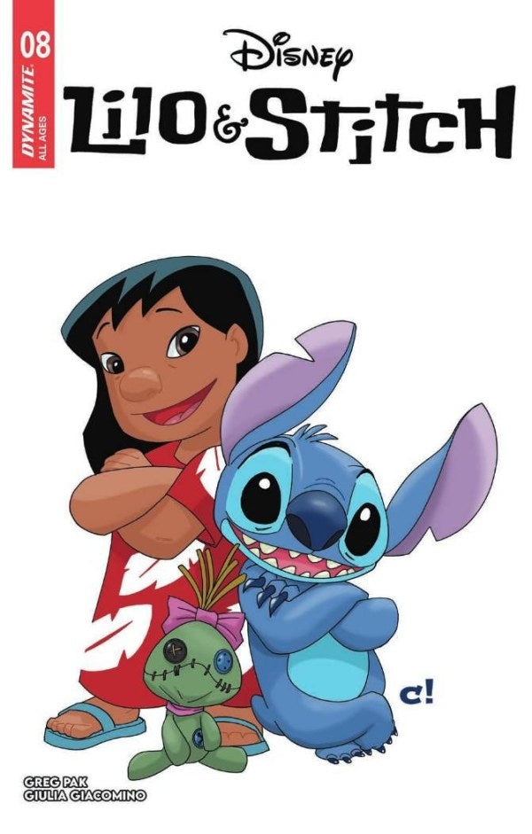 Lilo & Stitch #8 Cvr D Rousseau Color Bleed