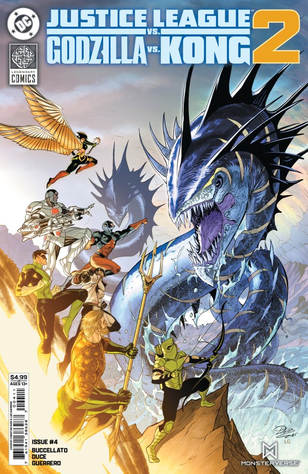 Justice League Vs Godzilla Vs Kong 2 #4 (Of 7) Cvr A Duce