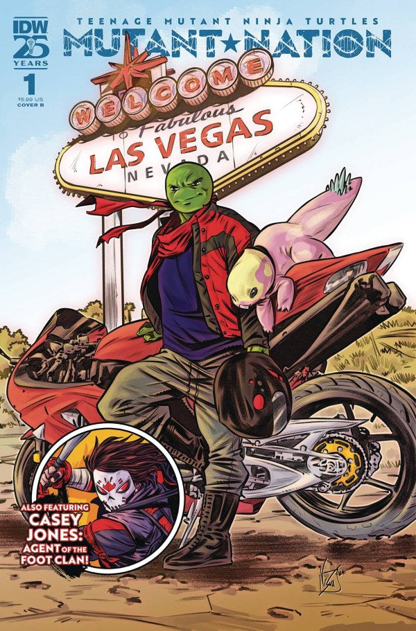 Teenage Mutant Ninja Turtles: Mutant Nation #1 Cover B Vincenzo Federici Variant