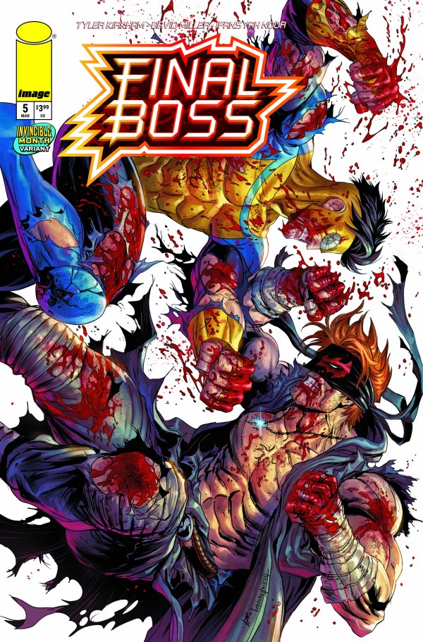 Final Boss #5 Cover G Tyler Kirkham Invincible Team Up