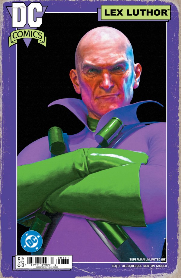 Superman Unlimited #6 Cover C Mark Spears Variant
