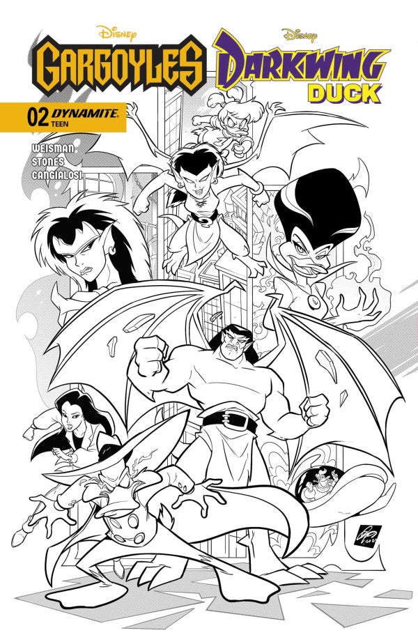 Gargoyles Darkwing Duck #2 Cvr E 1:10