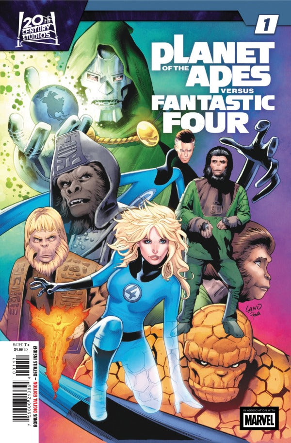 Planet of the Apes vs Fantastic Four #1