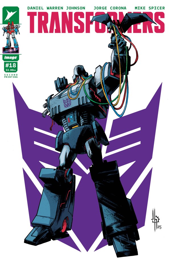 Transformers #18 2nd Printing Jason Howard Megatron