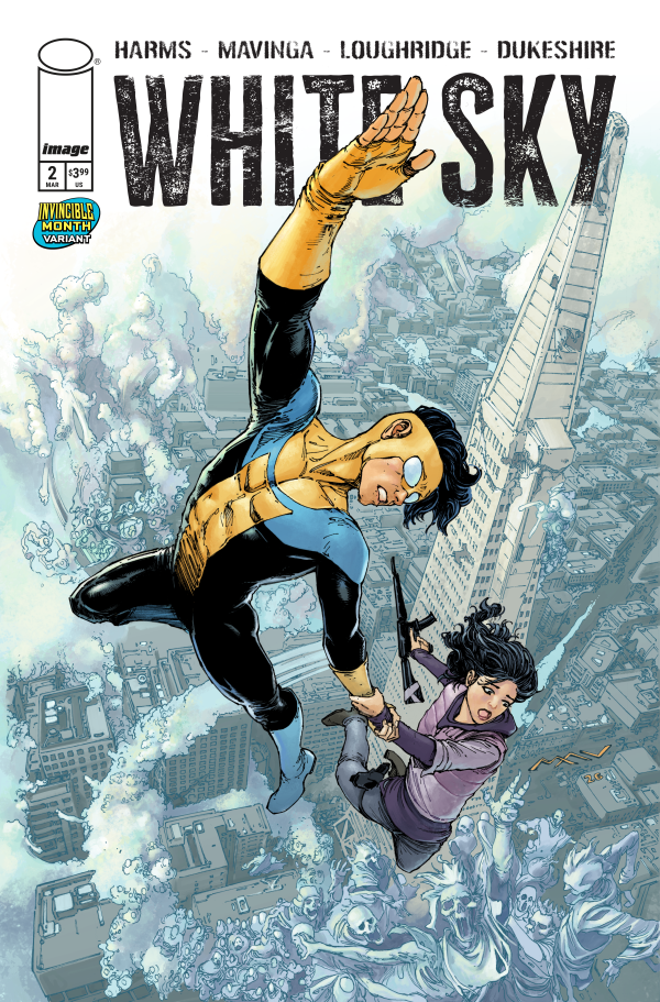 White Sky #2 Cover C J. P. Mavinga Invincible Team-Up Variant