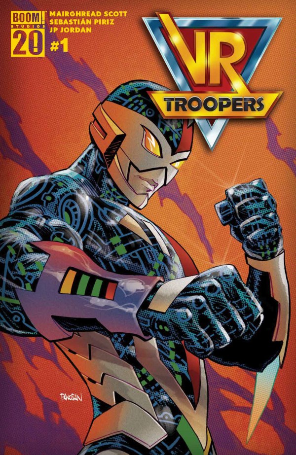 VR Troopers #1 Cover C Dan Panosian BOOM! 20th Anniversary Variant