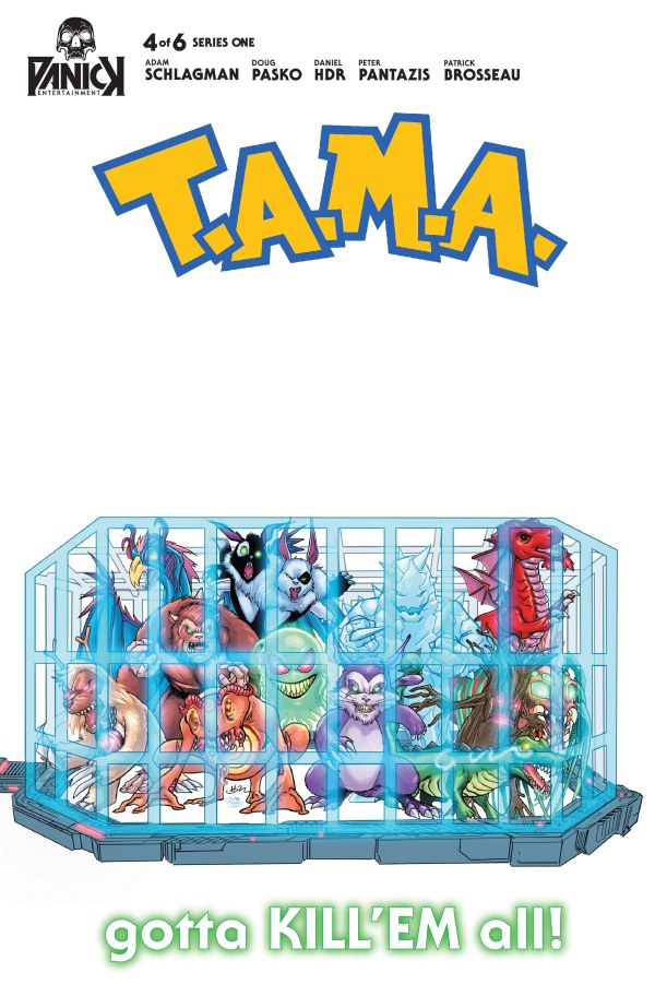 TAMA #4 Cover B Daniel HDR Variant
