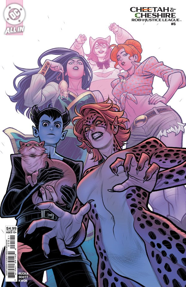 Cheetah & Cheshire Rob Justice League #5 (Of 6) Cover C