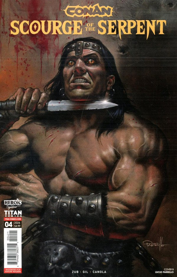 Conan Scourge of the Serpent #4 Cover B