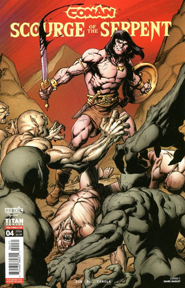 Conan Scourge of the Serpent #4 Cover C