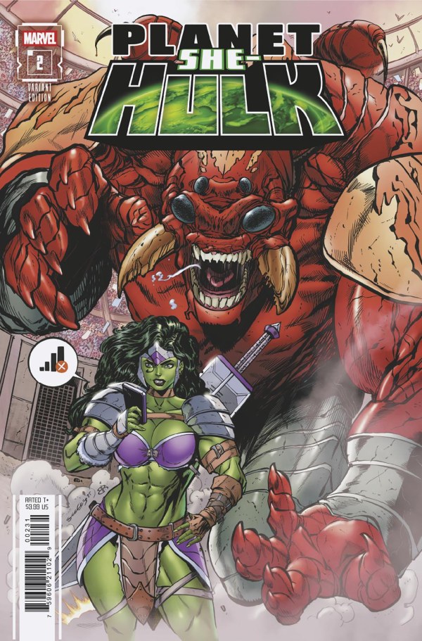 Planet She-Hulk #2 Tim Seeley Variant
