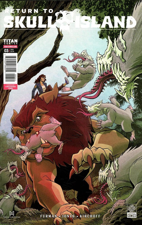 Return To Skull Island #3 (Of 4) Cvr B