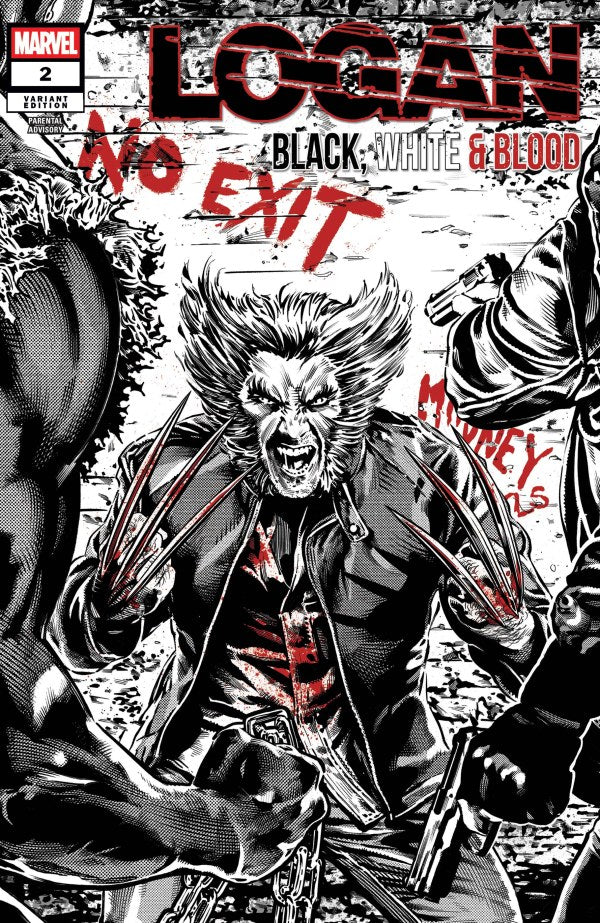 Logan: Black, White & Blood #2 Stephen Mooney