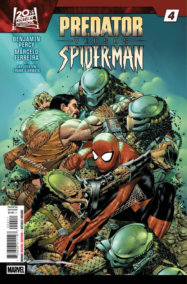Predator Vs Spider-Man #4