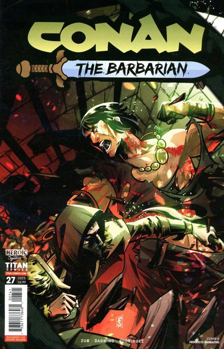 Conan Barbarian #27 Cover D