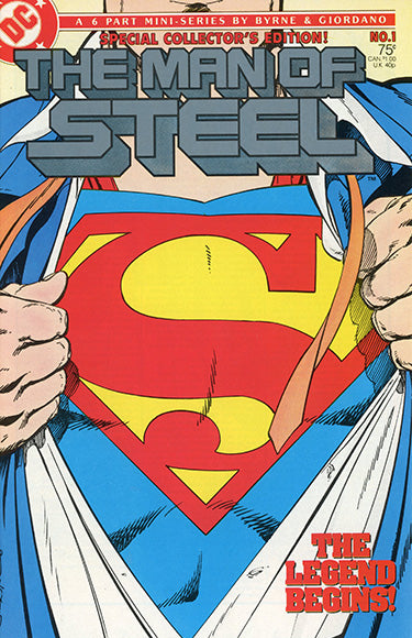 Man Of Steel #1 Facsimile Edition Cover A John Byrne
